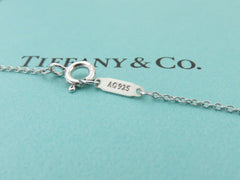 TIFFANY & CO Silver Return to Tiffany Mini Double Heart Pendant